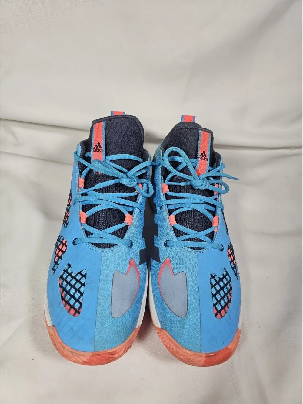 2021 Adidas Pro N3XT Basketball Shoes GY2876 Blue/Pink Men's Size 12 Sneakers